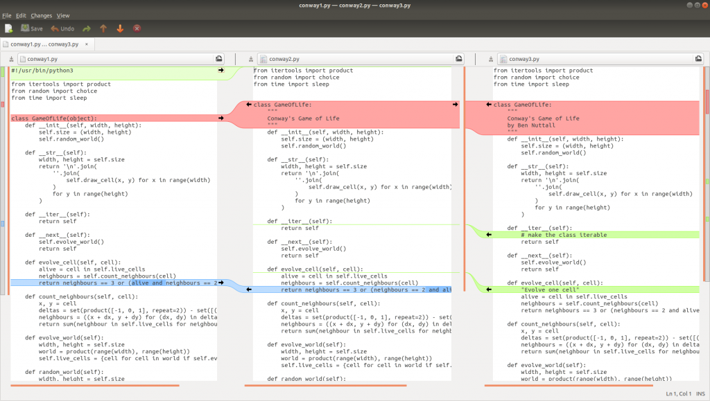 meld diff viewer ubuntu 18.04